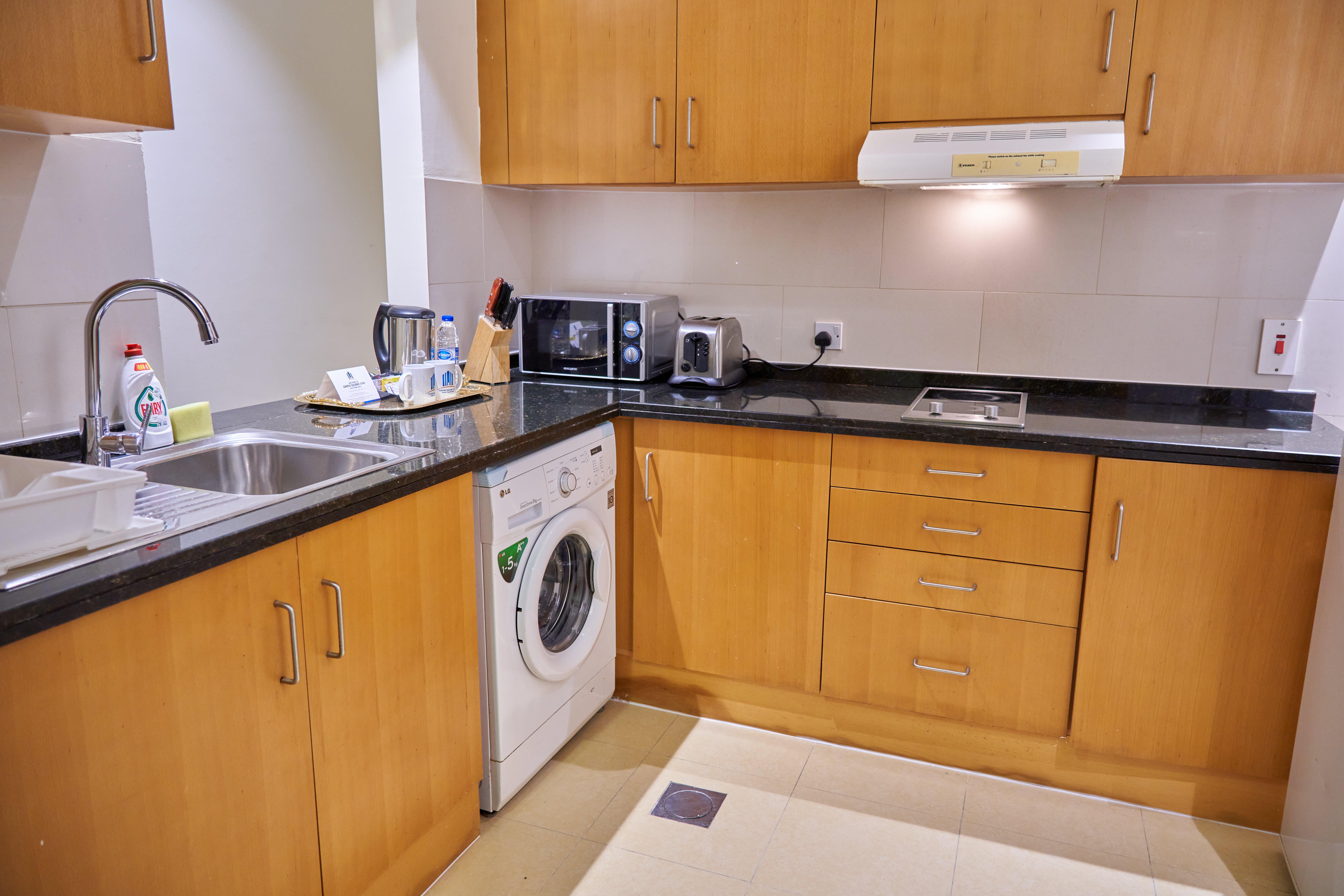 City Stay Hotel Apartment Dubai Exteriör bild