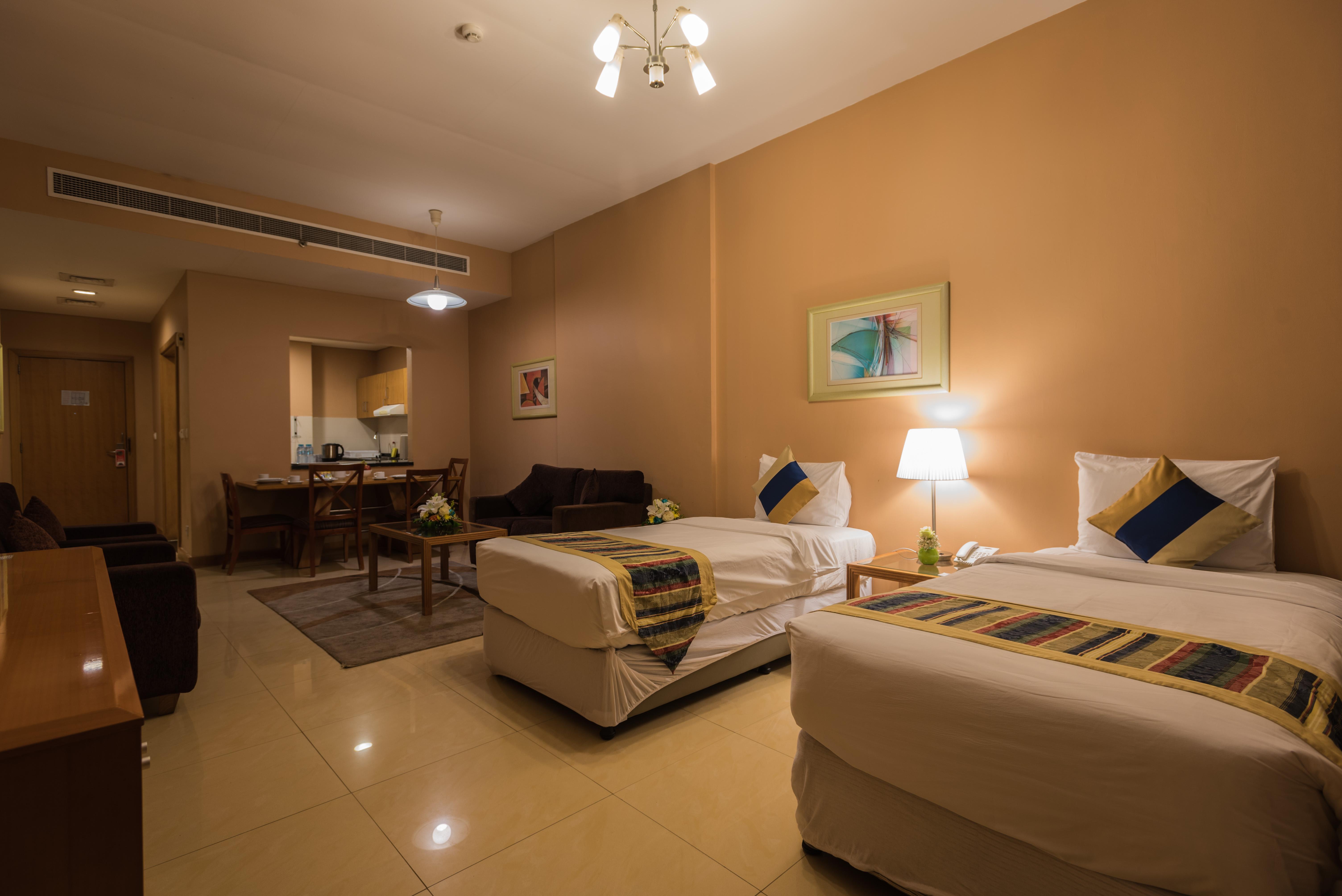 City Stay Hotel Apartment Dubai Exteriör bild