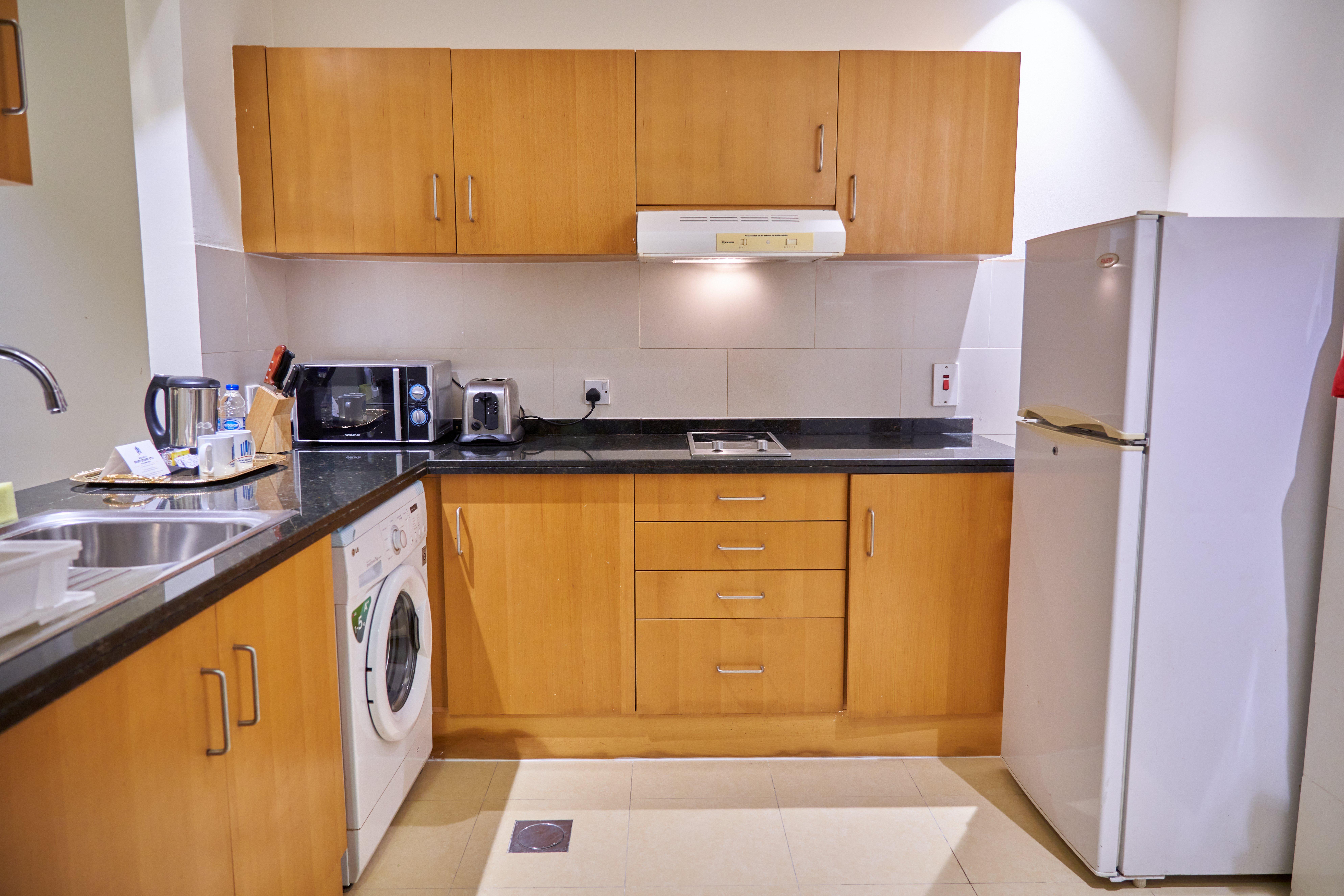 City Stay Hotel Apartment Dubai Exteriör bild