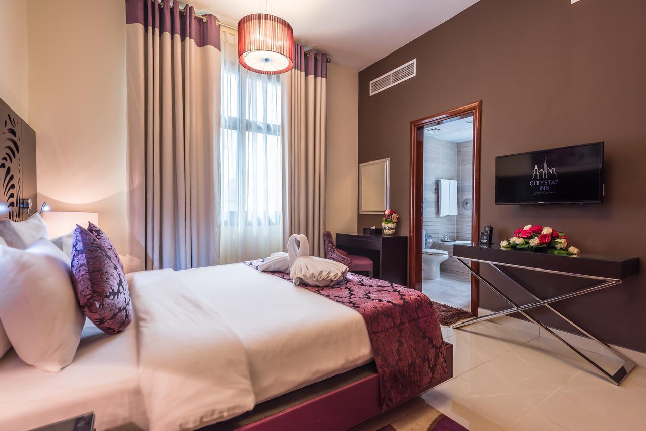 City Stay Hotel Apartment Dubai Exteriör bild